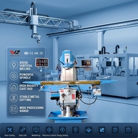 Fraiseuse verticale de haute précision X5036 certifiée CE ISO9001 pour l'usinage de pièces de précision