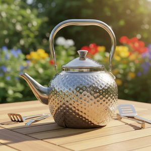 Stainless Steel Leyun <strong>Modern</strong> <strong>Kettle</strong> Lightweight Rust-proof Anti-Scald Handle Gas Induction Ready Stovetop Household <strong>Kettle</strong> for - Product Image 3