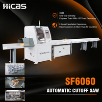 Saifan SF6060 mesin gergaji Band Horizontal, mesin gergaji kayu akurasi tinggi 380V 12kW