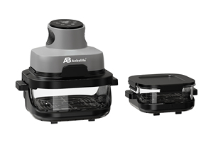 AnbolifeNinj Nuova <span class=keywords><strong>Friggitrice</strong></span> <span class=keywords><strong>ad</strong></span> <span class=keywords><strong>Aria</strong></span> Elettrica in Vetro all'Ingrosso con Pentola in Vetro Sostituibile, Posizionabile nel Frigorifero e Utilizzabile Come <span class=keywords><strong>Friggitrice</strong></span> <span class=keywords><strong>ad</strong></span> <span class=keywords><strong>Aria</strong></span> - Product Image 2