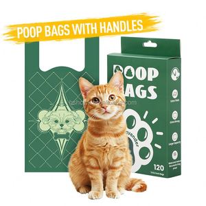 Bolsas para excrementos de animales pequeños, extra gruesas, ecológicas, biodegradables, con control de olores, EPI+HDPE, venta al por mayor - Product Image 1