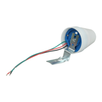 Capteur photoélectrique résistant aux intempéries, lumière ambiante réglable (5~100 Lux), alimentation 220-240V AC pour le contrôle des lampadaires extérieurs SPRlux