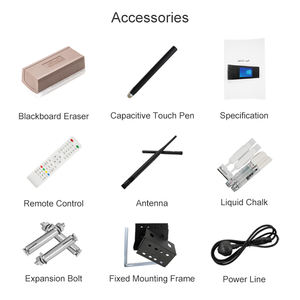 Panel de pantalla led todo en uno, <span class=keywords><strong>Pizarra</strong></span> Interactiva escolar, táctil inteligente, 70 pulgadas - Product Image 6