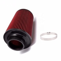JDMotorsport88 100mm de diamètre 240mm de hauteur Filtre à air froid universel pour voiture JDM Racing