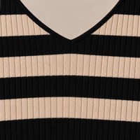 Robe pull côtelée personnalisée OEM & ODM pour femme, manches longues, col en V, décontractée, mode automne-hiver, viscose, Vestidos Robe