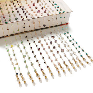 Nouvelle Chaîne de <span class=keywords><strong>Lunettes</strong></span> Perlée pour Femme, Chaîne de Masque, Chaîne de <span class=keywords><strong>Lunettes</strong></span> de Soleil <span class=keywords><strong>Tendance</strong></span> avec Pierres Irrégulières, Cordon Anti-Perte - Product Image 6