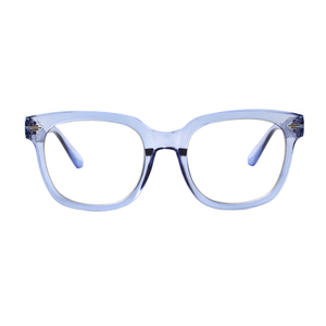 Lunettes de lecture rétro transparentes œil de chat anti-lumière bleue personnalisées unisexe, monture carrée, pour hommes et femmes - Product Image 4