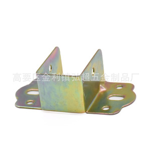Hirotaka Metal Connector HC-017 32x32x50x94mm Plated Iron Support Bracket For Furniture And Wooden Beam Applications - Product Image 2