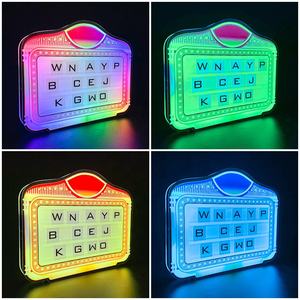 Presentador de botellas LED VIP Glorifier Display Letters Billboard Sign Nightclub Lounge Precio de fábrica Control remoto Números luminosos - Product Image 6