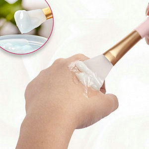 Brocha Facial <span class=keywords><strong>de</strong></span> Silicona y Plástico <span class=keywords><strong>de</strong></span> Doble Cara con Cabezal Suave para Aplicación <span class=keywords><strong>de</strong></span> Mascarillas Caseras <span class=keywords><strong>de</strong></span> Belleza - Product Image 5