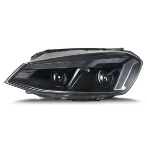 Lampu Depan Lensa Proyektor BiLED Desain Baru untuk 2013 Golf 7