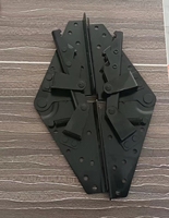 Attaches dissimulées connecteur de canapé-lit Angle cliquet réglable mécanisme de charnière de levage de canapé en acier inoxydable à 90 degrés