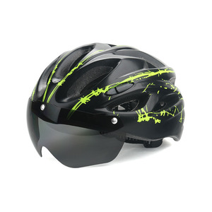 נגד התנגשות PC רכיבה קסדה משולבת goggle רכיבה על אופניים קסדה mtb אופניים בטיחות יוניסקס קסדה - Product Image 5