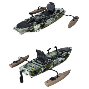 Kayak modulaire détachable 2025, nouveau design, kayak de pêche en HDPE, avec moteur à l'avant ou à la mi-arrière, kayak détachable - Product Image 4
