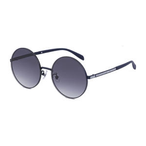 Lunettes de soleil sur mesure de style européen et américain, grandes montures rondes pour femmes, monture complète, verres en nylon, protection UV400 C1C2C3C9 - Product Image 3