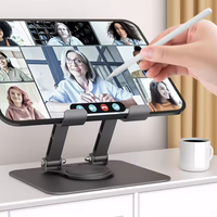 Support d'ordinateur portable pour bureau Support d'ordinateur portable réglable et ergonomique Support d'ordinateur en métal pour ordinateur portable