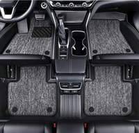 Tapis de sol de voiture sur mesure à double couche, doublures en boucle de fil de neige, tapis universels pour tous les modèles de véhicules