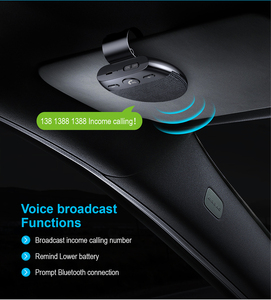 Altavoz Bluetooth para Auto SP11, Manos Libres, Pequeño, Portátil, Inalámbrico - Product Image 3