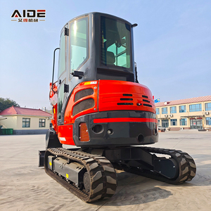 Free Shipping Mini <strong>Excavator</strong> Crawler Type With <strong>Cabin</strong> Attachments For Sale - Product Image 5
