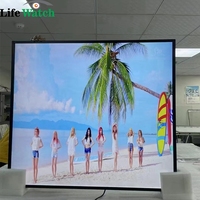 Pantalla LCD Cuadrada de 59.4 Pulgadas para Kiosco, Control Remoto CMS, Pantalla LCD de Publicidad para Montaje en Pared para Exhibición en Comercios Minoristas