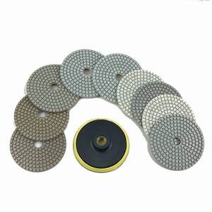 Tùy Chỉnh Kích Thước 4 Inch Một Bộ 100 Mm Nhựa Pad Miếng Đánh Bóng Linh Hoạt Wet Kim Cương Đánh Bóng Sàn Pad Đánh Bóng Công Cụ - Product Image 5