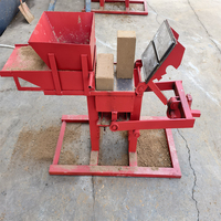 Machine à Briques d'Argile Manuelle, Machine à Briques de Terre Manuelle, Vente Chaude pour les Pays Africains
