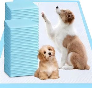 Hot Selling Anti-slip 100 Pack Puppy Training <b>Pads</b> Disposable Urine Absorbent Pet <b>Pad</b> <b>Dog</b> Pee <b>Pad</b> - Product Image 1