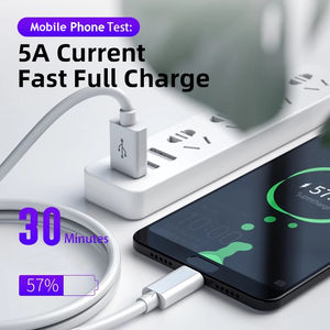 Câble de données Tpe Classic Appearance 5A, câble <span class=keywords><strong>USB</strong></span> Type C à charge rapide - Product Image 5