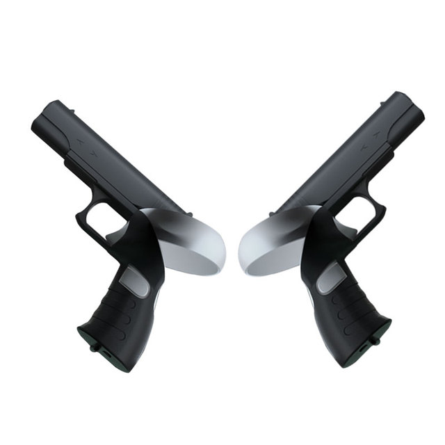 VR Game Controller Gun Handle Grips for Meta Quest2 VR Joystick Gaming Shooting Grip Holder HBV-Q08 Other Game Accessories
