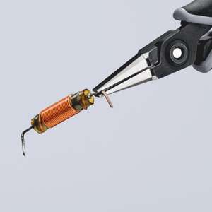 KNIPEX 34 42 130 ESD Pince de préhension électronique de précision ESD avec poignées multi-composants brunies 130 mm - Product Image 4