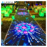 P3.9 écran LED de sol pour la danse HD, haute qualité, intérieur couleur Nova personnalisé en aluminium moulé sous pression CCC CE ROHS ISO 3 ans