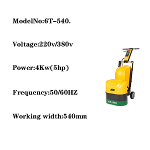 Meuleuse à béton à trois phases à 12 têtes à haute efficacité <span class=keywords><strong>de</strong></span> fonctionnement, moteur, boîte <span class=keywords><strong>de</strong></span> vitesses, machine à meuler le béton - Product Image 2