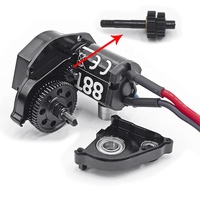 Kit de mise à niveau complet de boîte de vitesses CNC pour RC Crawler 1/24 SCX24 Deadbolt Gladiator, modification de voiture RC M009049