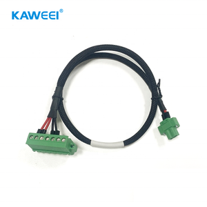 Cable Adaptador Personalizado de 7 Pines a 2 Pines, Modelo 15EDGRK-3.81MM, Aislamiento de PVC para Equipos Industriales, Automóviles y PCB - Product Image 1