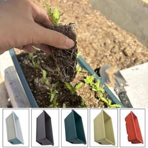 Pot de fleurs rectangulaire avec trous de drainage pour plantes de balcon et légumes, grands pots de jardin, vente en gros - Product Image 3