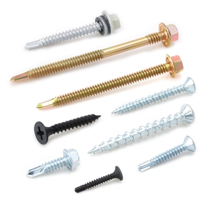 Kim loại thép lợp Vít Máy giặt Hex đầu tự khoan khai thác vít với Oxit Đen kết thúc số liệu cho tấm bánh sandwich - Product Image 1