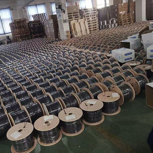 Câble à fibres optiques 1FO, abonnement intérieur/extérieur, double gaine FRPs 5.0mm 6.0mm 1fo G657A2-Aérien/Conduite -TOURET 500M 1FO - Product Image 4