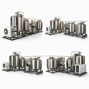 Chaîne de production de yaourt compacte Ace / Pasteurisateur de lait / Machine de pasteurisation de jus / Machine à lait pour usage domestique - Product Image 1