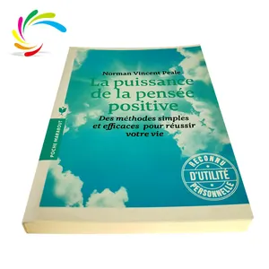 Factory wholesale cheap of high quality custom paperback African French bestselling quality fiction books