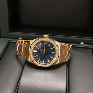 Montre mécanique automatique octogonale pour homme, étanche, avec logo personnalisé, qualité haut de gamme A7, montre en moissanite - Product Image 4