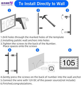 Индивидуальная Заводская светодиодная вывеска с рисунком букв с подсветкой для вывесок бизнес-логотипа в компаниях или больницах - Product Image 6