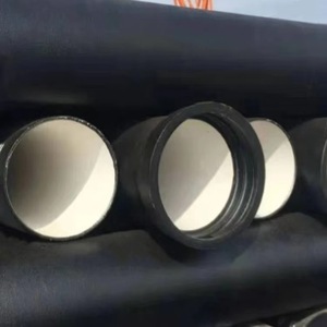 High Strength K8 K9 K10 Ductile <b>Iron</b> Round Pipe Suppliers for Transport - Product Image 4