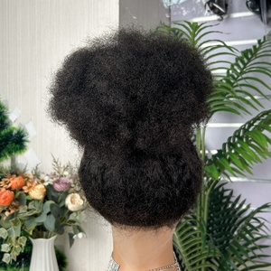 วิกผมหน้าผาก 360 องศา แบบ Afro Curl ราคาขายส่ง ผมแท้ 100% แบบ Kinky Straight - Product Image 5