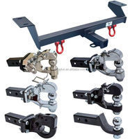 Piezas traseras de barra de remolque para camioneta para Hulix Dmax Np300 L200 Ranger Universal Pintle Hook