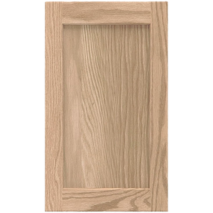 Shaker Style Puertas de gabinete de persiana de madera Puertas de gabinetes de cocina modulares de madera maciza moderna - Product Image 2
