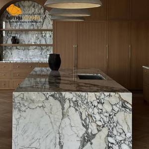 تصميم داخلي فاخر وعصري لشقة مع جزيرة مطبخ من رخام كالاكاتا فيولا للفيلات والفنادق - Product Image 6