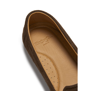 Espadrilles à franges pour femmes, daim marron - Product Image 4