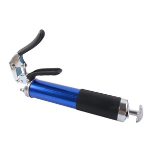 Pistola de Engrase Manual de 7000 Psi, de Aleación de Aluminio Azul, de Alta Presión, con Accesorios y Tubo - Product Image 4