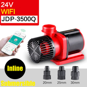 Pompe à eau <span class=keywords><strong>SUNSUN</strong></span> 24V 3500L/h <span class=keywords><strong>SUNSUN</strong></span> JDP-3500Q contrôlable par WiFi pour aquarium et réservoir de poissons - Product Image 2