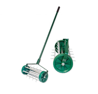 Outils de jardin, rouleau à picots pour scarifier, rouleau à gazon, aérateur de pelouse